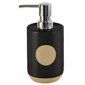 Mydelniczki i dozowniki mydła - Kleine Wolke Spot Dozownik do mydła czarny - miniaturka - grafika 1