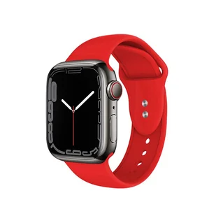 Apple Crong Pasek Crong Liquid Band do Watch 42/44 mm czerwony CRG-44LQB-RED - Akcesoria do smartwatchy - miniaturka - grafika 3