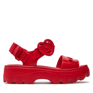Sandały Melissa Melissa Kick Off Hot Ad 33950 Red AO942 - Sandały damskie - miniaturka - grafika 1