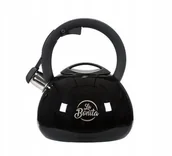 Czajniki na gaz - Czajnik tradycyjny La Bonita Luna LB25C001B z gwizdkiem Indukcja Czarny - miniaturka - grafika 1