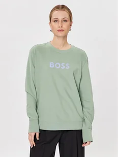 Boss Bluza C_Ella 50468357 Zielony Relaxed Fit - Bluzy damskie - miniaturka - grafika 1