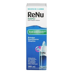 Bausch&Lomb Płyn Renu Multiplus 360ml 1637 - Płyny do soczewek kontaktowych - miniaturka - grafika 1