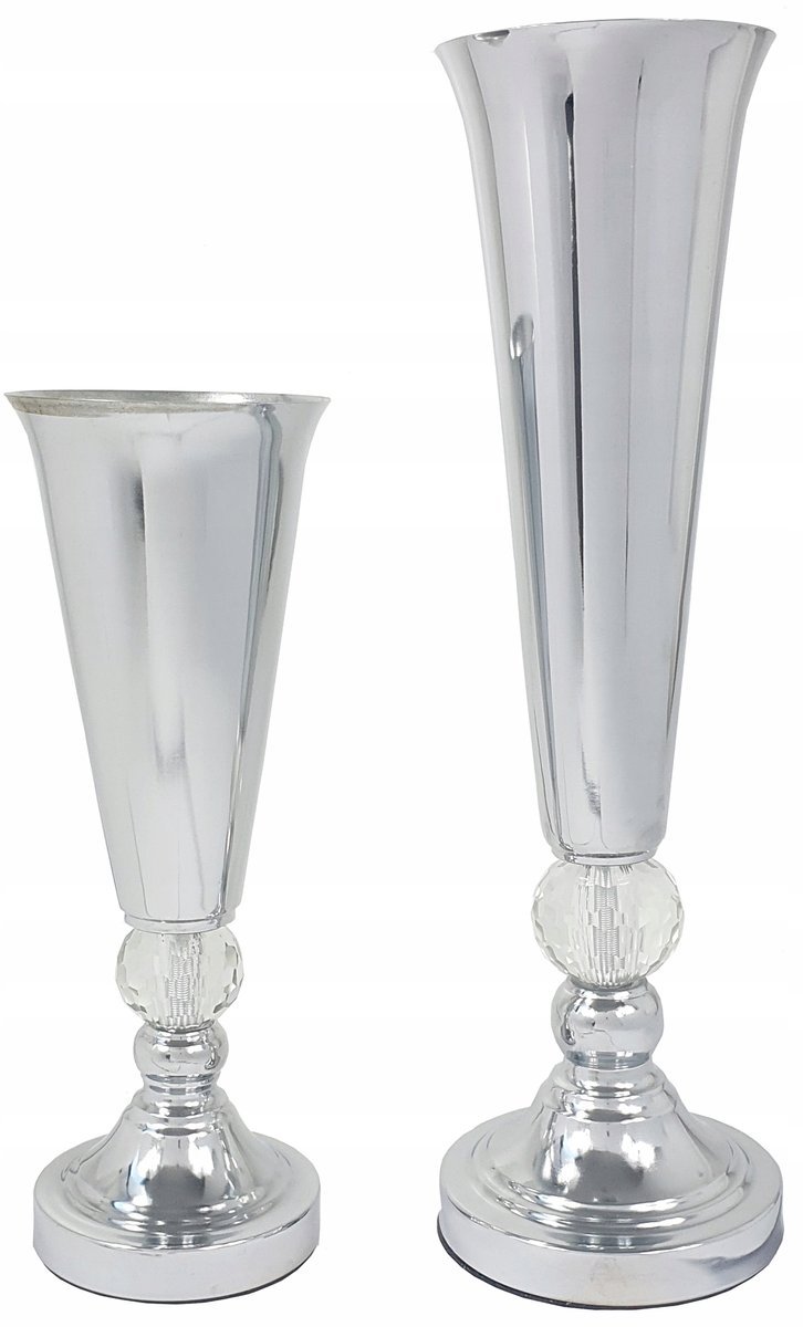 Zestaw x2 wazonów glamour wazony wazon flakon