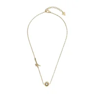 Naszyjniki - Naszyjnik Guess JUBN01 459JW Złoty - miniaturka - grafika 1