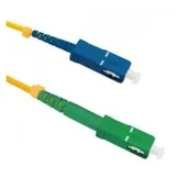 Patchcordy - Qoltec Patchcord Światłowodowy SC/APC - SC/UPC SM 9/125 G652D 1m 54289 - miniaturka - grafika 1