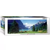 Puzzle - Eurographics Puzzle 1000 Kanada, Góry Rockies Widok na jezioro - - miniaturka - grafika 1