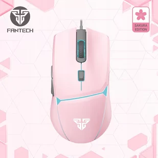 Fantech Mysz Dla Graczy Crypto Vx7 8000 Dpi Różowa - Myszki - miniaturka - grafika 1