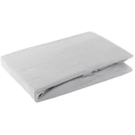 Prześcieradła - Prześcieradło EUROFIRANY Jersey D91 z gumką 240 x 220 cm Jasnoszary - miniaturka - grafika 1