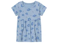 Sukienki i spódniczki dla dziewczynek - lupilu® Sukienka niemowlęca z bawełny (86/92, Jasnoniebieski) - miniaturka - grafika 1