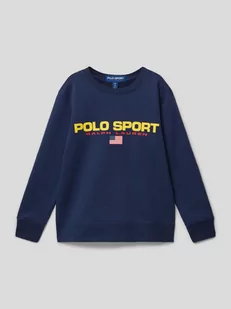 Bluza z nadrukiem z logo - Swetry dla chłopców - miniaturka - grafika 1