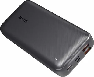 Aukey PB-N74S, 20000mAh, 20W PD, 22,5W SCP (czarny) - Powerbanki - miniaturka - grafika 2