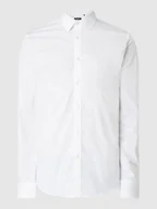 Koszule męskie - Koszula biznesowa o kroju slim fit z dodatkiem streczu model ‘Robo’ - miniaturka - grafika 1
