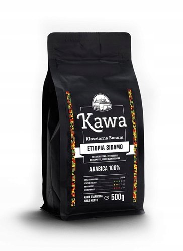 Bonum Etiopia Sidamo Kawa ziarnista 500g
