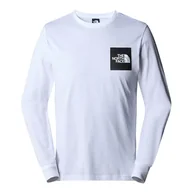 Koszulki sportowe męskie - Koszulka The North Face Fine 0A87NCFN41 - biała - miniaturka - grafika 1