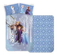 Pościel dla dzieci - Komplet Pościeli Frozen Kraina Lodu FRO2433125 160 x 200 cm - miniaturka - grafika 1