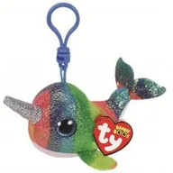 Maskotki i pluszaki - Ty INC inc BEANIE BOOS NORI kolorowy nerwal jednozębny 36560 - miniaturka - grafika 1