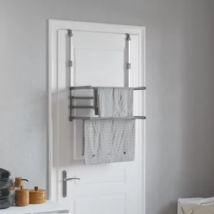vidaXL Suszarka na pranie na balkon, 54x25x42 cm, aluminium - Suszarki na ubrania - miniaturka - grafika 1