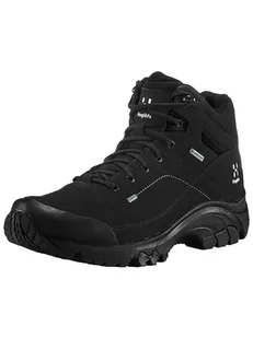 Haglöfs Skórzane botki turystyczne "Ridge GTX" w kolorze czarnym - Buty trekkingowe damskie - miniaturka - grafika 1