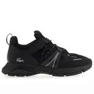 Buty sportowe męskie - Buty Lacoste L003 743SMA0064-02H - czarne - miniaturka - grafika 1