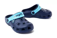 Klapki i japonki damskie - COQUI Little frog 8701-100-2118 navy/blue, klapki dziecięce, rozmiary 20,5-31,5 - Coqui - miniaturka - grafika 1