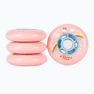 Kółka do rolek UNDERCOVER WHEELS Czaplas Sister TV Line 2 84 mm/86A 4 szt. rose - Akcesoria do skatingu - miniaturka - grafika 1