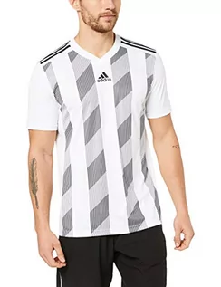 Koszulki męskie - Adidas Striped 19 JSY męski T-shirt, biały - grafika 1