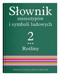 UMCS Słownik stereotypów i symboli ludowych t.2, z.III - red. Jerzy Bartmiński - Słowniki języka polskiego - miniaturka - grafika 1