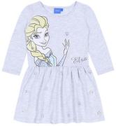 Sukienki i spódniczki dla dziewczynek - Szara sukienka ELSA KRAINA LODU DISNEY - miniaturka - grafika 1