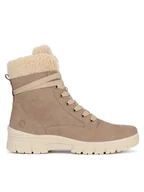 Botki damskie - Remonte Botki D0E76-20 Beżowy - miniaturka - grafika 1