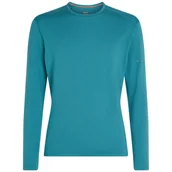 Koszulki sportowe męskie - Koszulka męska Icebreaker Mens 260 Tech LS Crewe Rozmiar: XL / Kolor: turkusowy - miniaturka - grafika 1