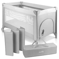 Łóżeczka i kojce - Łóżeczko Turystyczne Składane Kojec dla Dziecka Dwupoziomowe Materac Torba PILO - miniaturka - grafika 1