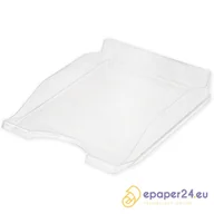 Półki na dokumenty - Półka na dokumenty Bantex Budget Eco A4 transparentna - miniaturka - grafika 1
