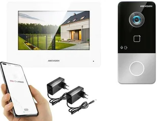 Zestaw wideodomofonowy Hikvision 1- rodzinny - Wideodomofony - miniaturka - grafika 2
