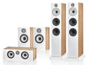 Głośniki i kolumny - Bowers & Wilkins 603 S3 + 607 S3 + HTM6 S3 (dąb) - miniaturka - grafika 1
