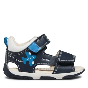 Sandały Geox B Sandal Tapuz Boy B150XB000BCC0693 Granatowy - Buty dla chłopców - miniaturka - grafika 1