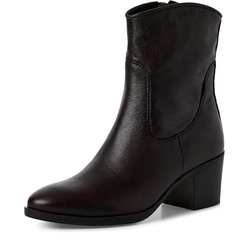 Marco Tozzi Damskie 2-25360-43 modne kozaki, bordowe Antic, 36 EU, Bordeaux Antic, 36 EU