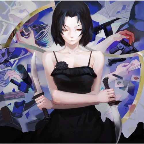 Plakat Anime Manga Baccano BCN_003 A1+ (custom)