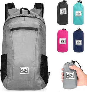 Wodoodporny składany plecak Ultralekki składany wodoodporny plecak Plecak trekkingowy Wodoodporny składany plecak outdoorowy - Wisiorki - miniaturka - grafika 1