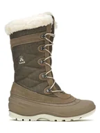 Kozaki damskie - Kamik Skórzane kozaki zimowe "Snovalley 4" w kolorze jasnobrązowym - miniaturka - grafika 1