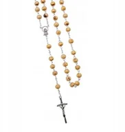 Różańce - Różaniec drewno Matka Boska - miniaturka - grafika 1
