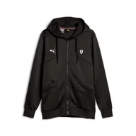 Bluzy męskie - Bluza z kapturem męska Puma FERRARI STYLE HDD czarna 62097601-L - miniaturka - grafika 1