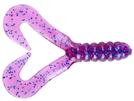 Przynęty - MANNS Twister Portki 42mm Przeźr. fiolet nieb.br. - miniaturka - grafika 1