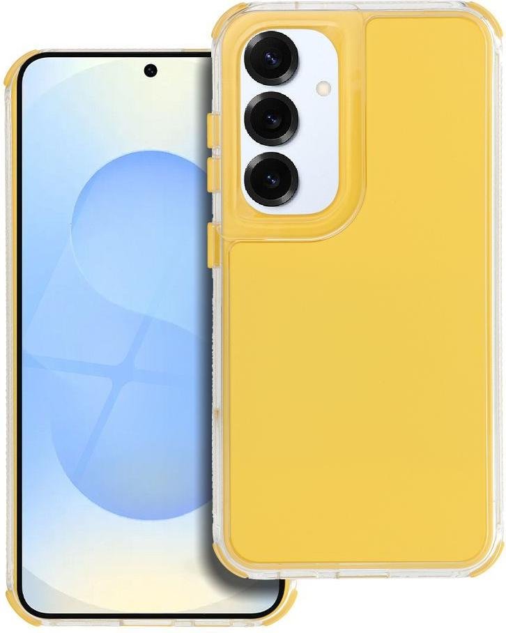 Etui na telefon komórkowy MATRIX pasuje do SAMSUNG S25 żółty