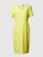 Sukienki - Sukienka o długości do kolan z mieszanki wiskozy model ‘Damaisa’ - miniaturka - grafika 1