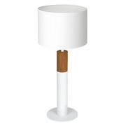 Lampy stojące - Luminex Table lamps 3588 Lampa stołowa lampka 1X60W E27 biały/naturalny - miniaturka - grafika 1