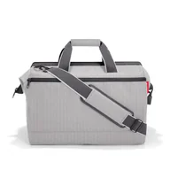 Torby i wózki na zakupy - Torba allrounder l pocket, herringbone grey RMK7074 - miniaturka - grafika 1