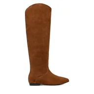 Kozaki damskie - Kozaki Badura EO-CELIA-60504-25 Brązowy - miniaturka - grafika 1