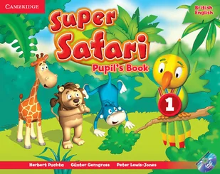 Super Safari 1 Pupil's Book + DVD - Herbert Puchta, Gerngross Günter, Peter Lewis-Jones - Książki do nauki języka angielskiego - miniaturka - grafika 1