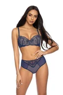 Majtki damskie - FIGI MAT F-3530/5 PERCY (kolor GRANAT-BEŻ, rozmiar 40) - miniaturka - grafika 1