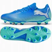 Piłka nożna - Buty Puma FUTURE 7 Play FG/AG 107939-01 niebieski 42 - miniaturka - grafika 1